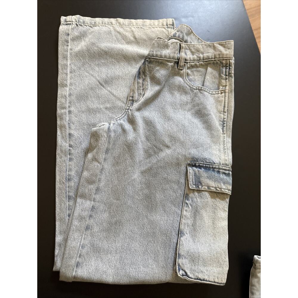 PacSun Womens Jeans size 26 Baggy Cargo Style Wide leg